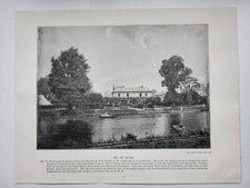 Old Vintage Print 1899 Queens