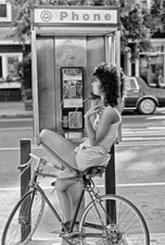 Vintage Phone Booth Photo 3992