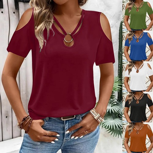 Ladies summer cold shoulder - ladies,