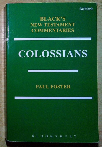 Foster paul colossians - paul,