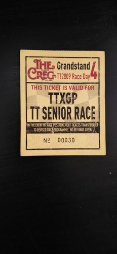 Race ticket stub 2009 - ticket,