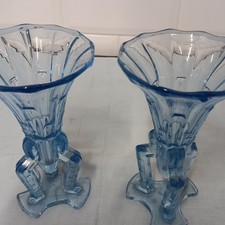 Vintage sapphire blue tri - sapphire,