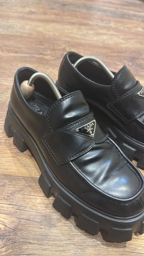 Prada monolith brushed leather - monolith,