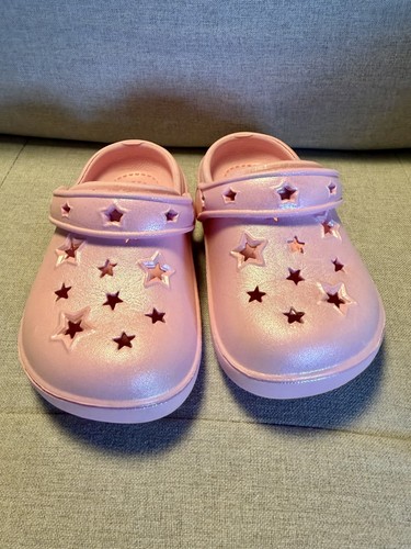 Girls shimmery pink star - pink,