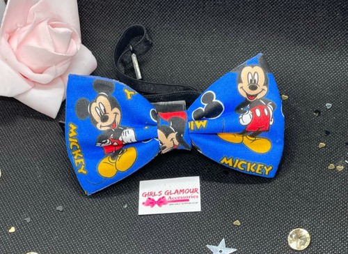 Mickey mouse bow tie - tie, neck