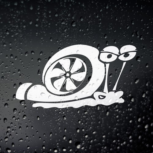Turbo snail funny - snail,
