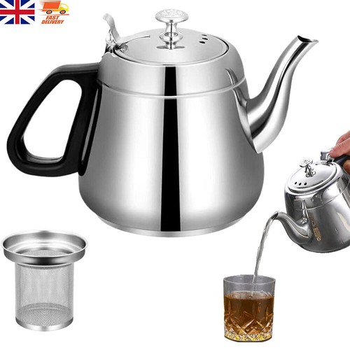 Stainless steel teapot - stainless,