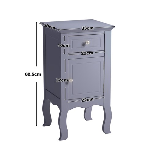 Narrow bedside drawer cabinet - narrow,