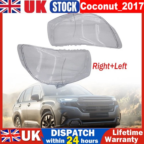 Front headlight lens cover - 2x,