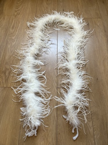 Vintage 30s white ostrich - 30s,