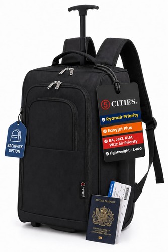Cities 55cm backpack trolley - 5,