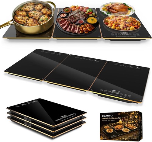 Electric warming tray panel - warming, 3-panel