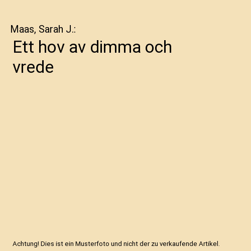 Ett hov dimma och - av,
