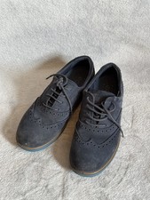 Ecco Kids’ Navy Suede Oxford