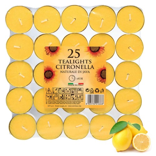 Candles citronella tealights - candles,