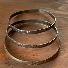 SET OF 3 RARE ANCIENT  BRONZE