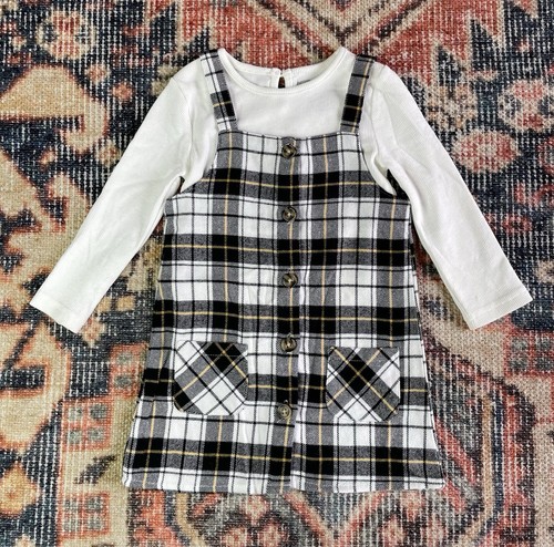Tartan check dress long - tartan,