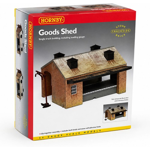 Hornby r8002 goods shed - r8002, oo