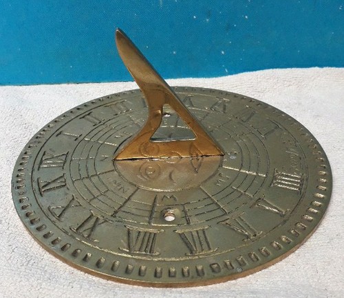 Vintage sun dial - sun,