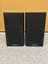 Fenton SHFB55B Hi-Fi Bookshelf Speakers Pair Home Audio System