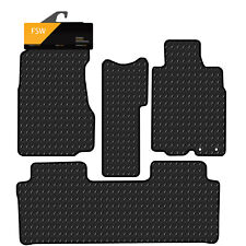 For Honda Crv 2002-2006 Auto Tailored 3MM Rubber Heavy Duty Car Floor Mats Black