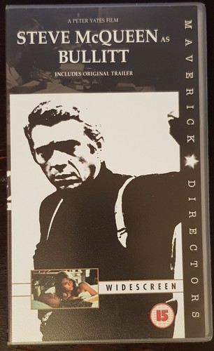 Bullitt vhs pal steve - -,