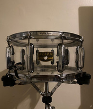 14x6.5 Tama Acrylic Snare Drum vintage rare