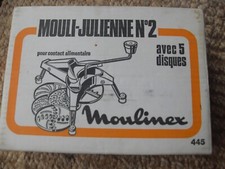 MOULINEX MOULI-JULIENNE No2 VINTAGE 70's