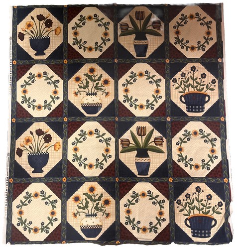 Cheater cloth quilt - cheater, block