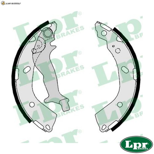 Brake shoe set 08760 for - shoe,