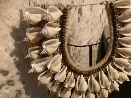African beaded shield