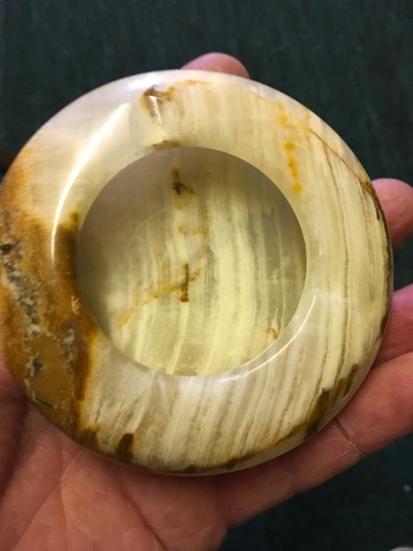 Vintage polished banded onyx - vintage,
