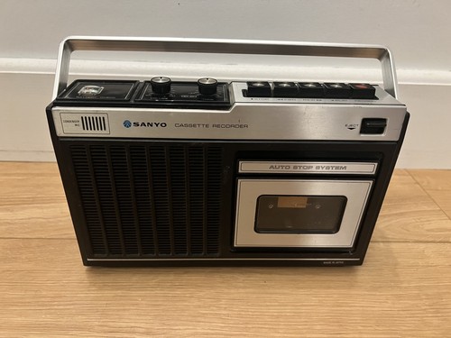 Vintage sanyo cassette - vintage,