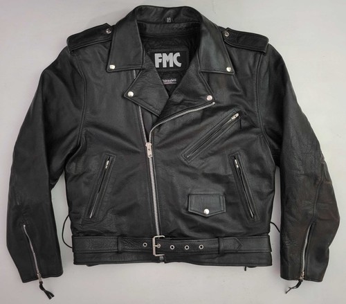 Vintage fmc black - black, leather