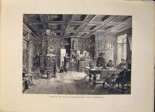 Original old antique print - original,