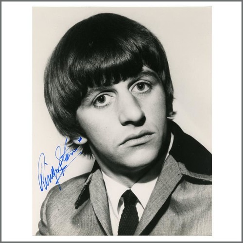 Ringo starr 1980s - 1980s, autographed