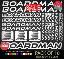 BOARDMAN Vinyl Decal Stickers