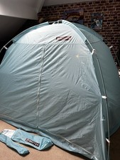 BESTEN Floorless Privacy Indoor Bed Tent Turquoise Size Double
