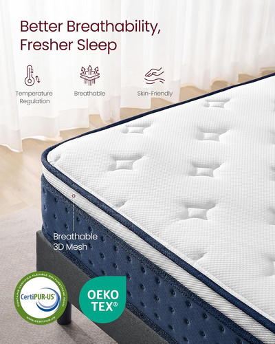 Luxury hybrid mattress gel - luxury,