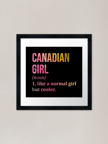 Canadian girl definition - girl,