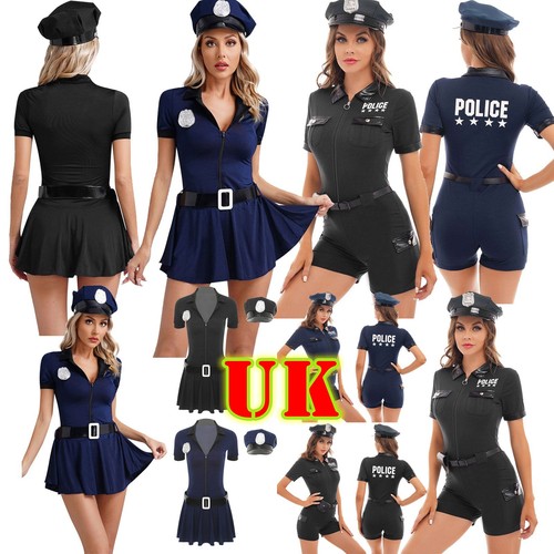Womens policewoman costume - womens,