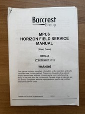 Barcrest mpu6 horizon field - barcrest,