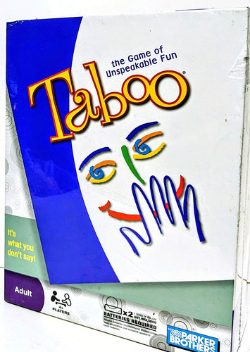 Taboo game of unspeakable - taboo,