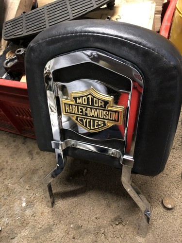 Harley davidson backrest with - backrest,