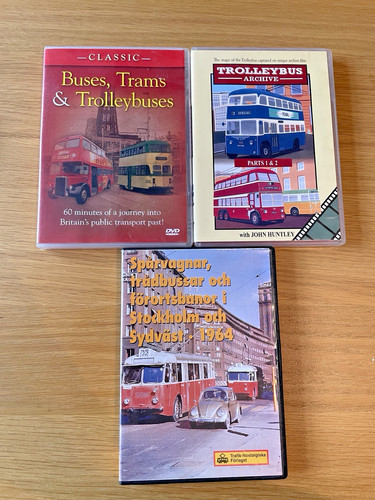 Dvds trolleybuses buses - 3, trolleybuses,