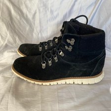 Bearpaw Mens Black Suede