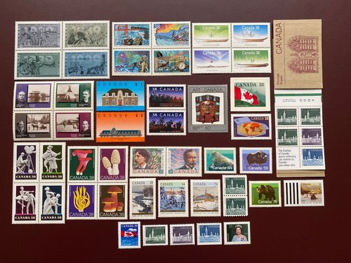 Canada stamps 1989 - -,