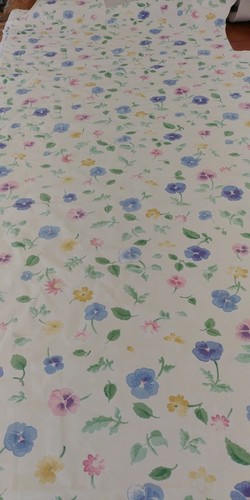 Vintage cotton chintz fabric