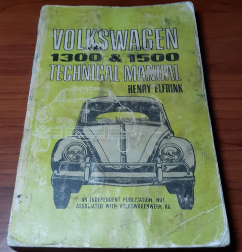 Repair manual volkswagen 1300 - repair,