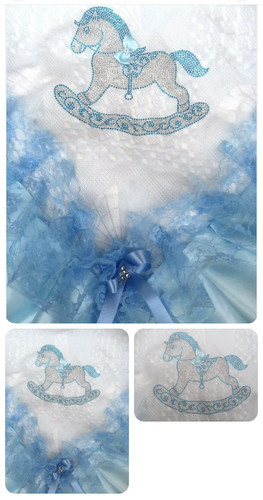 Romany baby shawl - shawl,